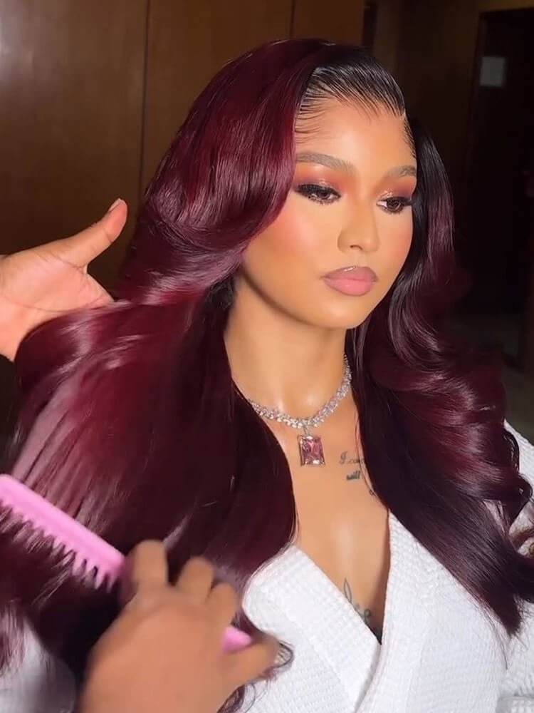 pre plucked 13x6 lace wig