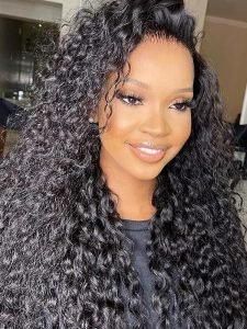 180% Density Alipearl Natural Wave Ready To Go Lace 4x7 Lace Clsoure Deep Wave Wigs - Image 4