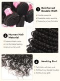 Deep Wave Brazilian Human Hair 3 Bundles Alipearl Virgin Hair - Image 5