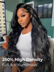 Deep Part 13*6 Lace Wig Body Wave HD Lace Closure Wig 24-40 Inches Long Hair Wigs 250% Density Mini Single Knots - Image 2
