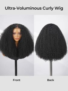 300% Density Bouncy Curly Drawstring 6x8 HD Lace Ready To Go Wig - Image 9