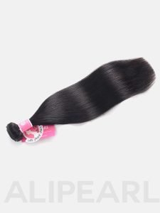 Alipearl 12A Grade Raw Hair Bundle Straight Top Grade Salon Hair Natural Color Can Be Bleached To #613 - Image 2