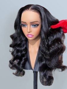 Body Wave 360 Lace Frontal Wig Natural Color Pre-plucked with Baby Hair - Image 11