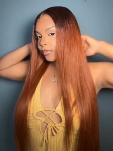Honeyed Bliss Color Wig M Hairline 13x6 Front Wig With Widow's Peak - Image 9
