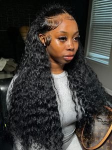 Influencer's Style- Pre Braid Deep Wave 13*6 Lace Front Wigs Glueless - Image 2