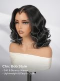 Short Body Wave Bob M Hairline 13x6 Lace Front Wig Ready To Go - Image 7