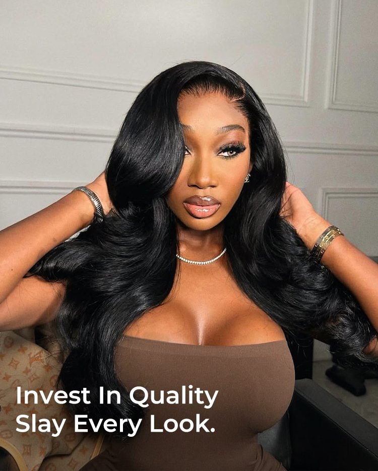 Straight Human Hair HD Full Wig