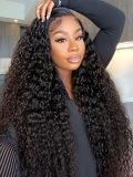 Glueless Deep Wave Drawstring Ready To Go 6*8 Lace Front Wig - Image 2