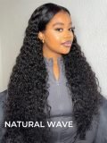 Glueless Water Wave Ready To Go 5*7 Lace Front Wig 150 Density - Image 2