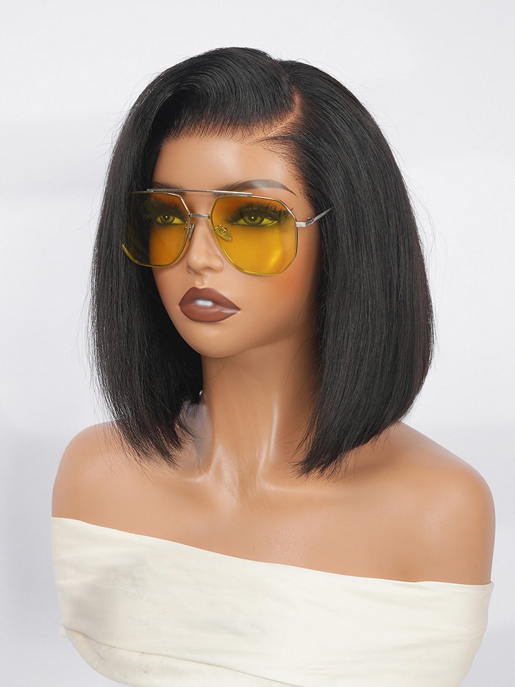 Bob Wig C Curve Side Part