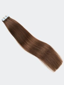 #4 Color Tape In Hair Straight Double Drawn 100% Human Hair Extensions