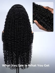 Alipearl Deep Wave Wig 100% Human Hair Swiss Lace Curly Hair HD Lace Front Wig - Image 12