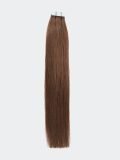 #4 Color Tape In Hair Straight Double Drawn 100% Human Hair Extensions - Image 2