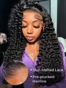 Wavy Lace Wig 13*4 Lace Front Wigs Loose Deep Hair Human Hair Wigs - Image 8