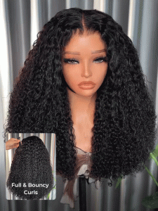 Alipearl Curly Hair Wig 13x6 Lace Front Wig Human Hair Natural Curly Wigs - Image 6