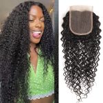 Alipearl Malaysian Virgin Hair Kinky Curly 4*4 5*5 6*6 HD Lace Closure