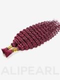 Deep Wave #99J Color Hair Bulk For Braiding Human Hair 100g - Image 5