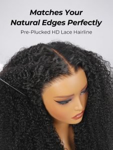 300% Density Bouncy Curly Drawstring 6x8 HD Lace Ready To Go Wig - Image 3