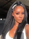 Kinky Straight Ponytail Extension Yaki Straight Long Ponytail Hair 10-26 Inches - Image 4