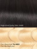 Super Double Drawn Straight Hair Extensions 3 Bundles with Full End Unprocessed Human Hair - Image 8