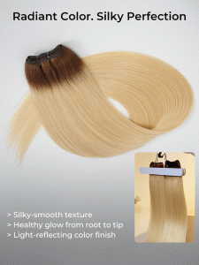 T4/613 Ombre Color Bundles Human Hair Body Wave And Straight - Image 9