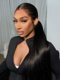 M Hairline 360 Lace Frontal Straight Wig 250% Density - Image 3