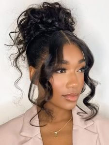 Body Wave 360 Lace Frontal Wig Natural Color Pre-plucked with Baby Hair - Image 3