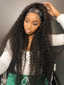Long Hair Wigs Deep Wave Pre Plucked HD Lace Wigs 24-40 Inchs - Image 3
