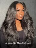 Kinky Straight Half Wig With Draw-String For Beginners - Image 3