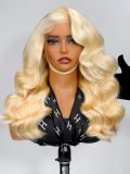 Blonde Body Wavy 6x8 Glueless Lace Wig Side Part Style Ready To Go - Image 9
