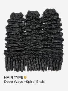 3 Bundles Burmese Curly Brazilian Deep Curly Hair Extensions - Image 3