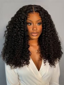 Burmese Curly HD Lace Front High Density Wigs Human Hair - Image 10