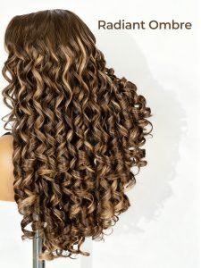 Ready To Go Ombre Highlight Loose Body Wave 5x7 Lace Front Wig Glueless - Image 7