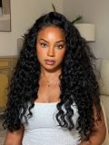Glueless Water Wave Ready To Go 5*7 Lace Front Wig 150 Density - Image 6