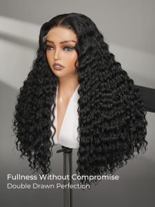 Double Drawn Loose Deep Wave 5x5 Built-In Scalp Wig Top Grade Hair - Image 6