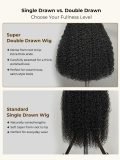 Double Drawn Water Wave 13x6 Built-In Scalp Wig Natural Wave Hair - Image 4
