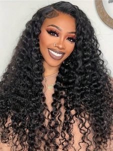 Wavy Lace Wig 13*4 Lace Front Wigs Loose Deep Hair Human Hair Wigs - Image 3
