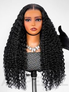 12A Raw Hair Alipearl Top Grade Deep Wave HD Lace Wig Long Human Hair Wig - Image 2