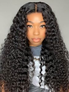 Deep Wave Wigs 13x6 Frontal Wigs Curly Human Hair Wigs - Image 5