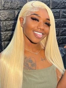 Alipearl Full Lace Wigs 613 Blonde Color Straight and Body Wave Human Hair Wig - Image 3