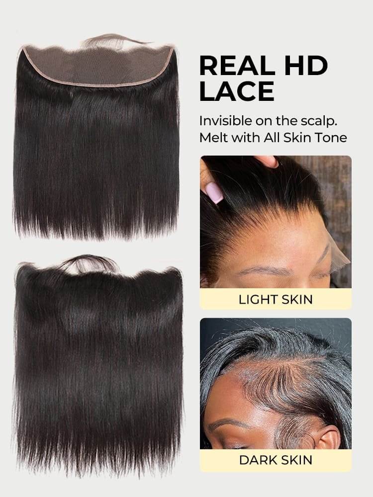 4_29_6 Alipearl Brazilian Straight Virgin Hair 13*4 13*6 360 HD Lace Frontal - Image 1