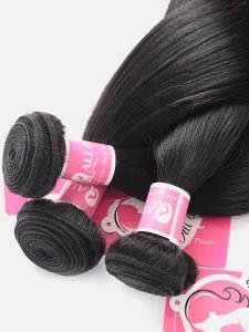 Unprocessed Peruvian Hair 3pcs Straight With 4*4 HD Lace Closure - Image 4