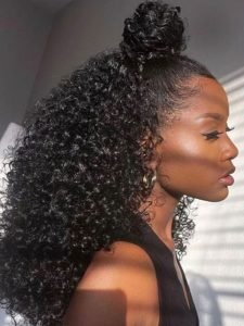 Alipearl Seamless Curly Wave Clip In Human Hair Extensions - Image 4