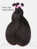 Mink Hair Weave Grade 12A Human Virgin Hair Straight Hair 3 Bundles - Image 4