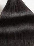 Super Double Drawn Straight Hair Extensions 3 Bundles with Full End Unprocessed Human Hair - Image 4