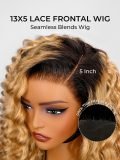 Celebrity Inspired-300% Density 30 Inch 13x5 HD Lace Ombre Loose Deep Wave Wig - Image 4
