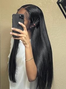 Unprocessed Peruvian Hair 3pcs Straight With 4*4 HD Lace Closure - Image 8