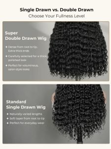 Double Drawn Loose Deep Wave 5x5 Built-In Scalp Wig Top Grade Hair - Image 4
