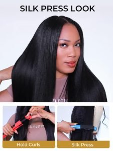 Straight U Part Wig Human Hair V Part Wigs For Sale - Image 4