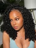 Burmese Curly Glueless V Part Fluffy Wig 250 Density Ready To Wear - Image 4